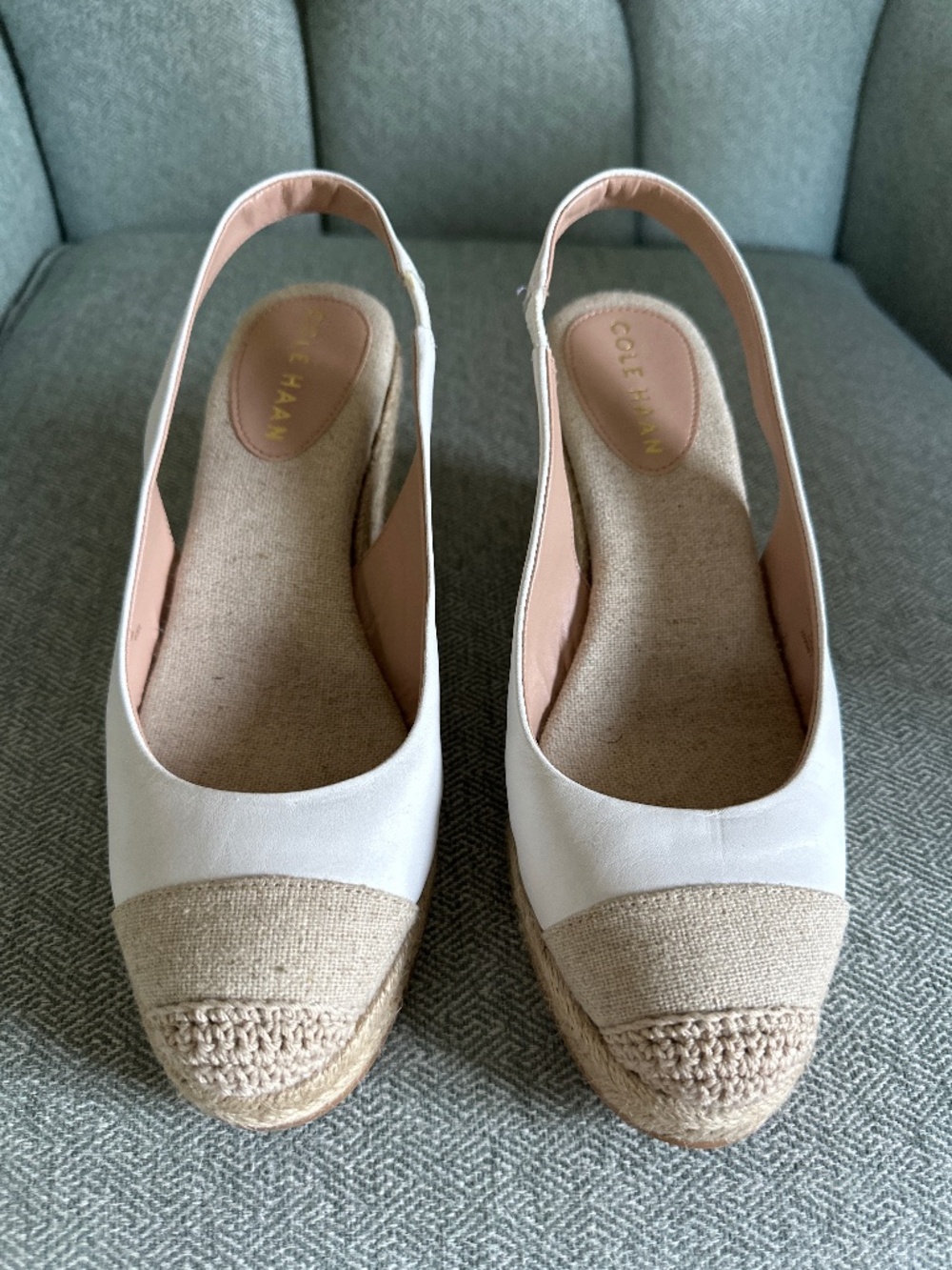 Cole Haan Sling-back Wedges